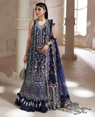 Republic Luxury Net Embroidered Collection 3 Piece Unstitched / Stitched