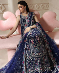 Republic Luxury Net Embroidered Collection 3 Piece Unstitched / Stitched