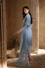 Azure Luxury Embroidered Chiffon 3 Piece Unstitched / Stitched