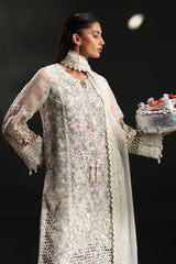 Maria B Luxury Organza Embroidered 3 Piece Unstitched / Stitched