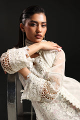 Maria B Luxury Organza Embroidered 3 Piece Unstitched / Stitched