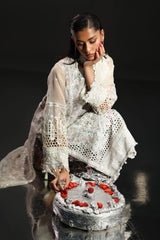 Maria B Luxury Organza Embroidered 3 Piece Unstitched / Stitched