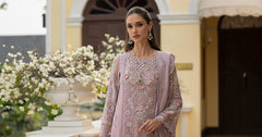 Maria B Embroidered Chiffon Collection 3 Piece Unstitched / Stitched