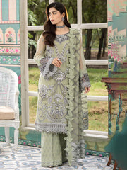 Flossie Luxury Embroidered Chiffon 3 Piece Unstitched / Stitched