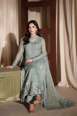 Azure luxury Chiffon Embroidered 3 Piece Unstitched / Stitched