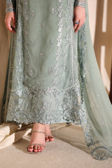 Azure luxury Chiffon Embroidered 3 Piece Unstitched / Stitched
