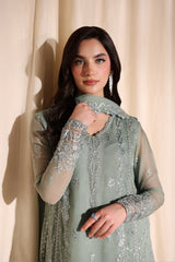 Azure luxury Chiffon Embroidered 3 Piece Unstitched / Stitched