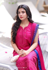 Republic Chikankari Embroidered Lawn 3 Piece Unstitched / Stitched