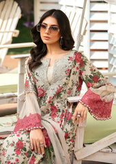 Maria B Embroidered Luxury Lawn Collection 3 Piece Unstitched