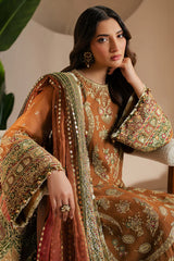 Jazmin New Arrival Luxury Chiffon Embroidered 3 Piece Unstitched / Stitched