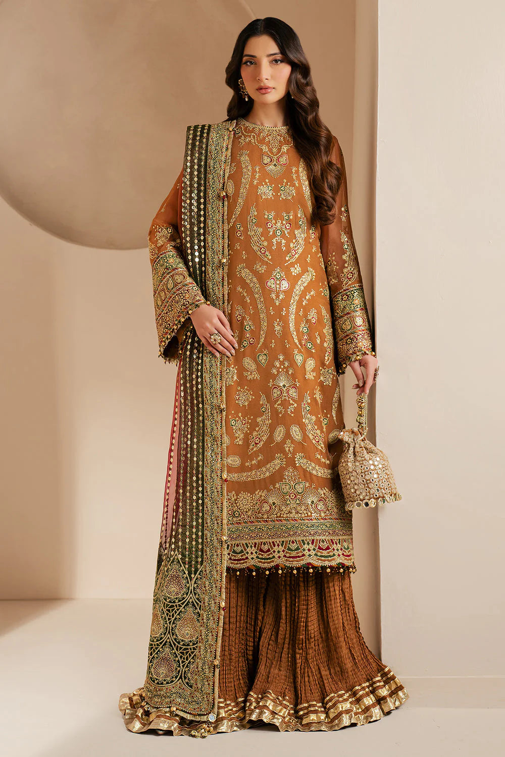Jazmin New Arrival Luxury Chiffon Embroidered 3 Piece Unstitched / Stitched