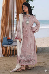 Qalamkar Lawn Collection 3 piece Unstitched / Stitched