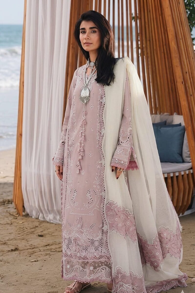 Qalamkar Lawn Collection 3 piece Unstitched / Stitched
