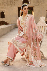 Crimson Luxury Lawn Collection Chikenkari Embroidered - 3 Piece Unstitched