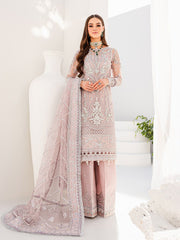 Gulaal Embroidered Wedding Collection Rayah Organza 3 Piece Unstitched