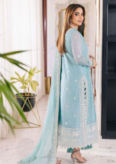 Asim Jofa Luxury Chiffon Embroidered 3 Piece Unstitched