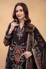 Maria B Sateen Embroidered Lawn Collection 3 piece Unstitched