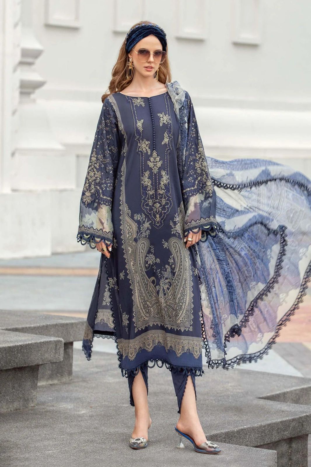 Maria B Lawn Collection Embroidered 3 piece Unstitched