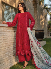 Rang Rasiya Luxury Lawn Embroidered 3 piece Unstitched