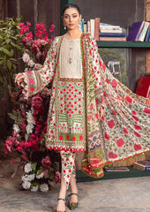 Maria B Lawn Collection 3 piece  Embroidered Unstitched