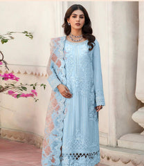 Imrozia Luxury Organza Collection Embroidered 3 Piece Unstitched