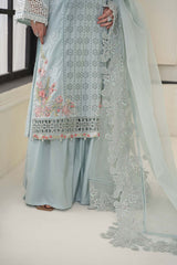 Maria B Luxury Cotton Lawn Embroidered 3 Piece Unstitched