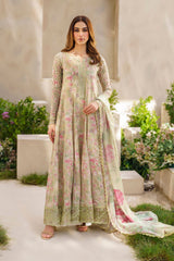 Iznik Luxury Lawn Embroidered Chicken Kari Dress 3 Piece Unstitched