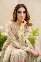 Iznik Luxury Lawn Embroidered Chicken Kari Dress 3 Piece Unstitched