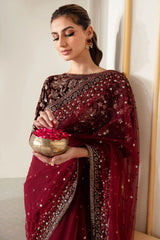 Jazmin Wedding Net Saree Collection Embroidery Unstiched