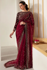 Jazmin Wedding Net Saree Collection Embroidery Unstiched