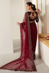 Jazmin Wedding Net Saree Collection Embroidery Unstiched