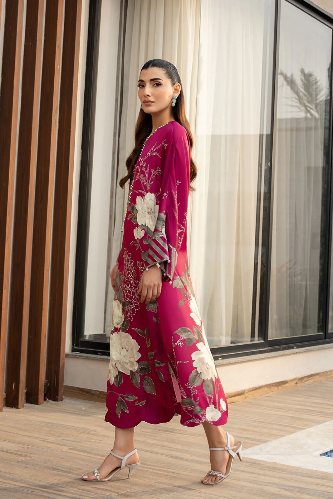 lulusar printed silk dress Lumair Dress Lulusar