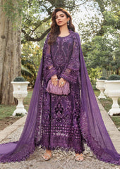 Maria B Luxury Chiffon Collection Embroidery 3 Piece Unstitched