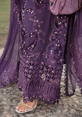 Maria B Luxury Chiffon Collection Embroidery 3 Piece Unstitched