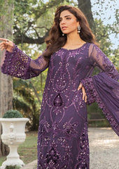 Maria B Luxury Chiffon Collection Embroidery 3 Piece Unstitched