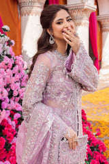 Kanwal Malik Embroidery Organza Bridal Wear Dress 3 Piece Unstitched
