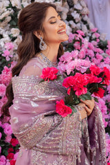 Kanwal Malik Embroidery Organza Bridal Wear Dress 3 Piece Unstitched