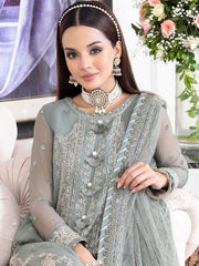 Asim Jofa Jhilmil Chiffon Collection 3 piece Unstitched