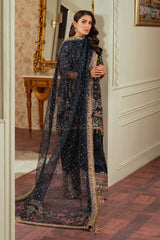 Baroque Chantelle Luxury Raw silk Embroidered 3 Piece Unstitched
