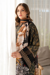 Baroque Printed Embroidered Lawn 3 Piece Unstitched