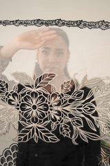 Maria B Luxury Chiffon Collection Embroidery 3 Piece Unstitched
