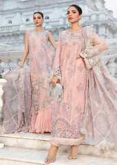 Maria B Luxury Chiffon Collection Embroidery 3 Piece Unstitched