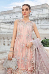 Maria B Luxury Chiffon Collection Embroidery 3 Piece Unstitched