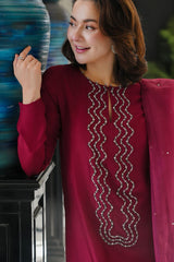 Lulusar Luxury Silk Collection Embroidered  3 piece Unstitched