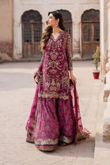Iznik Chiffon Formal Collection Embroidered 3piece Unstitched