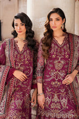 Iznik Chiffon Formal Collection Embroidered 3piece Unstitched