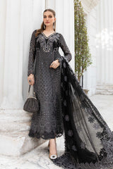 Maria B Embroidered Chiffon Formal Collection 3 Piece Unstitched
