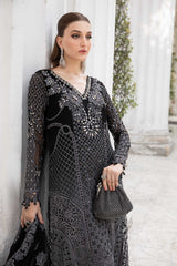 Maria B Embroidered Chiffon Formal Collection 3 Piece Unstitched