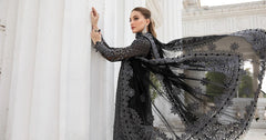 Maria B Embroidered Chiffon Formal Collection 3 Piece Unstitched