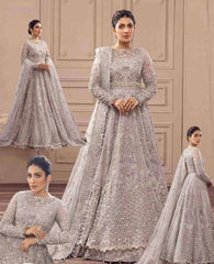 Lilac Bridal Gown Bridal Collection 3 Piece Unstitched